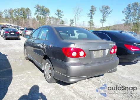 2005 Toyota Corolla S из США, поврежденный, VIN 2T1BR32EX5C400573